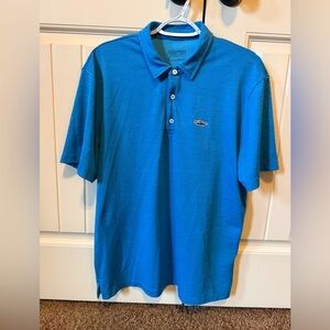 Patagonia Vibrant Blue Polo Shirt
